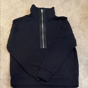 Varley 1/2 Zip Sweater with High Collar and Relaxed Fit- NWOT